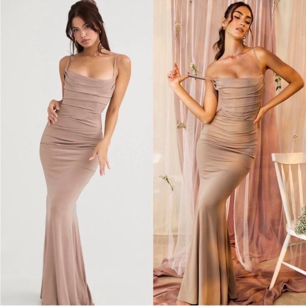 House of CB dress  Almond Melina Size S